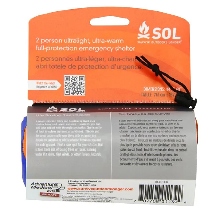 SOL Emergency Bivvy XL 2 Person