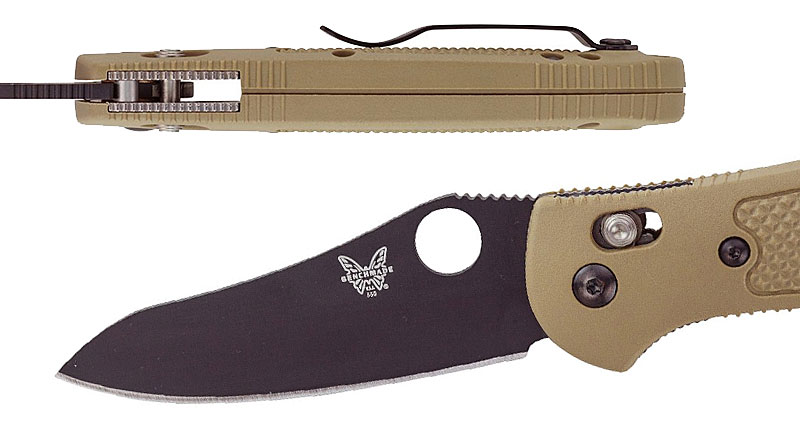 Benchmade Griptilian 550HG Pocket Knife Close-up
