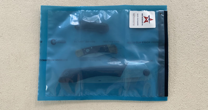 Arms Preservation Inc. VCI Bags with knives inside