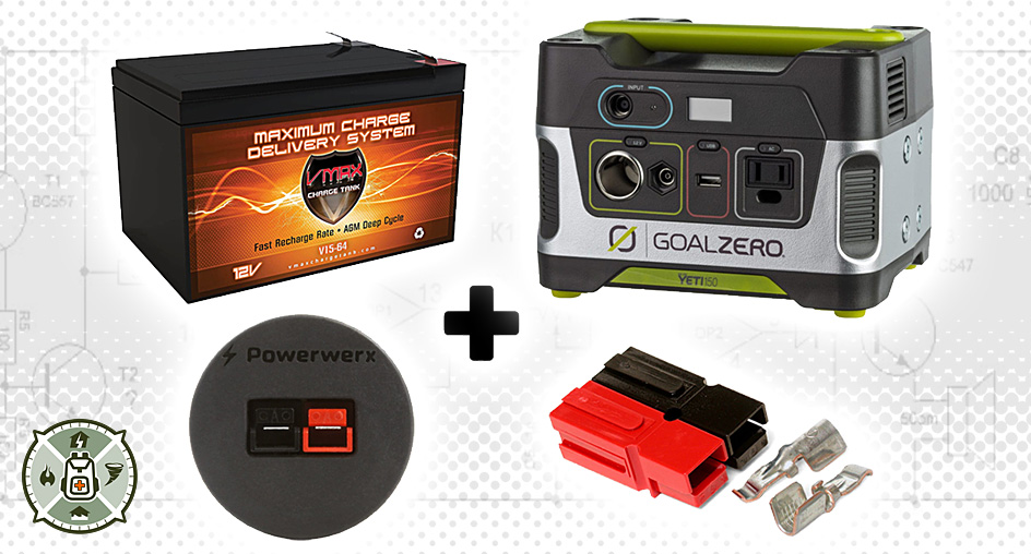 Yeti 150 Battery Upgrade + Anderson Powerpole Add | Bug Out Bag Builder