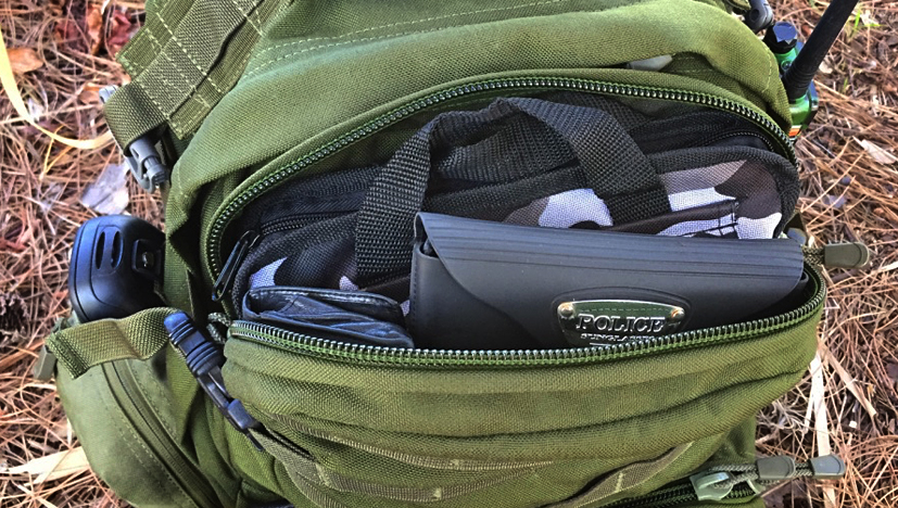 SPEC OPS T.H.E. Pack top pocket inside
