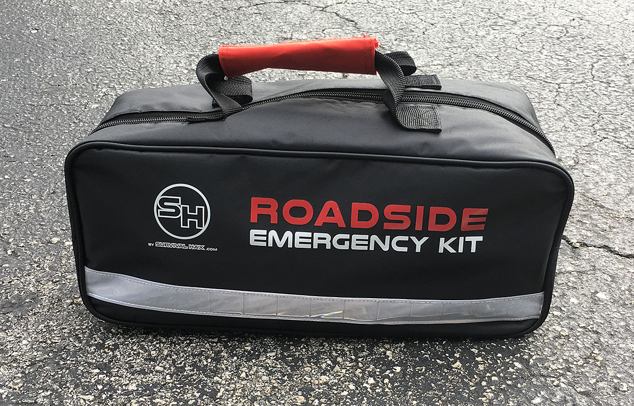 Survival Hax Roadside Emergency Kit outside bag