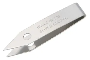 Uncle Bill's Silver Gripper Tweezers
