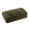Olive Drab Green Wool Blanket
