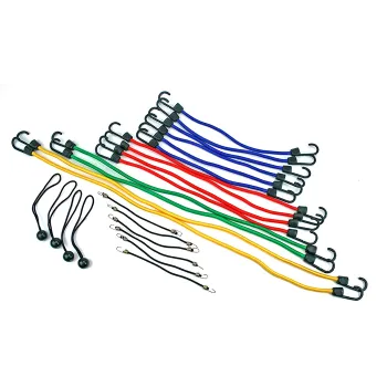 Highland Bungee Cord Assortment - 24 Piece