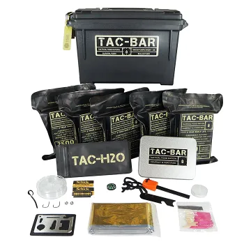 Tac-Bar - Ready to Eat Tactical Food Rations for 5 Days (12,500cals)