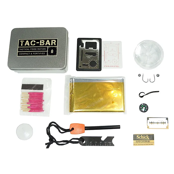 Tac-Bar - Ready to Eat Tactical Food Rations for 5 Days (12,500cals)