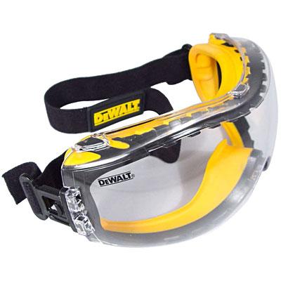 Dewalt Concealer Anti-Fog Dual Mold Safety Goggles