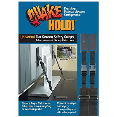 QuakeHOLD! Flat Screen Safety Straps