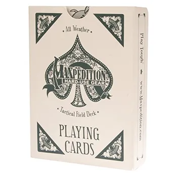 Maxpedition Tactical Field Deck All Weather Playing Cards