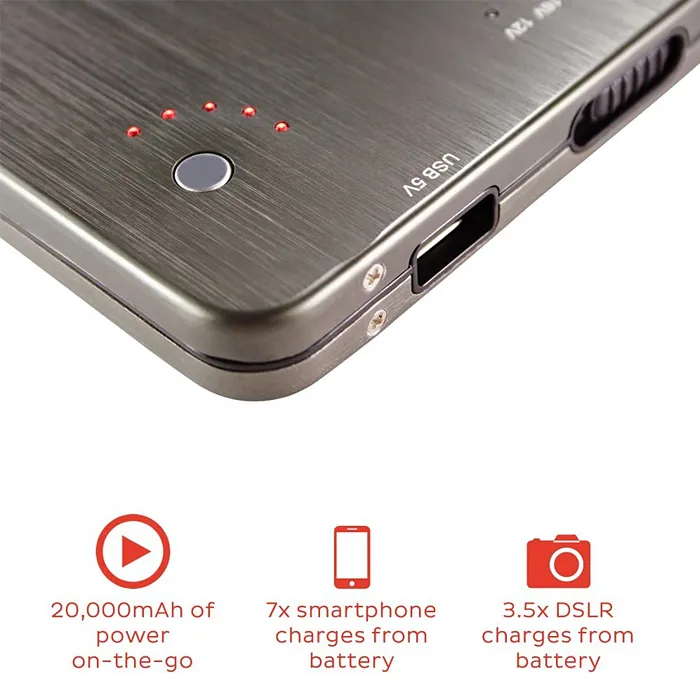 Voltaic Systems "V72" Universal 20,000mAh/72Wh Battery Backup Bank